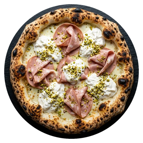 Mortadella Pizza